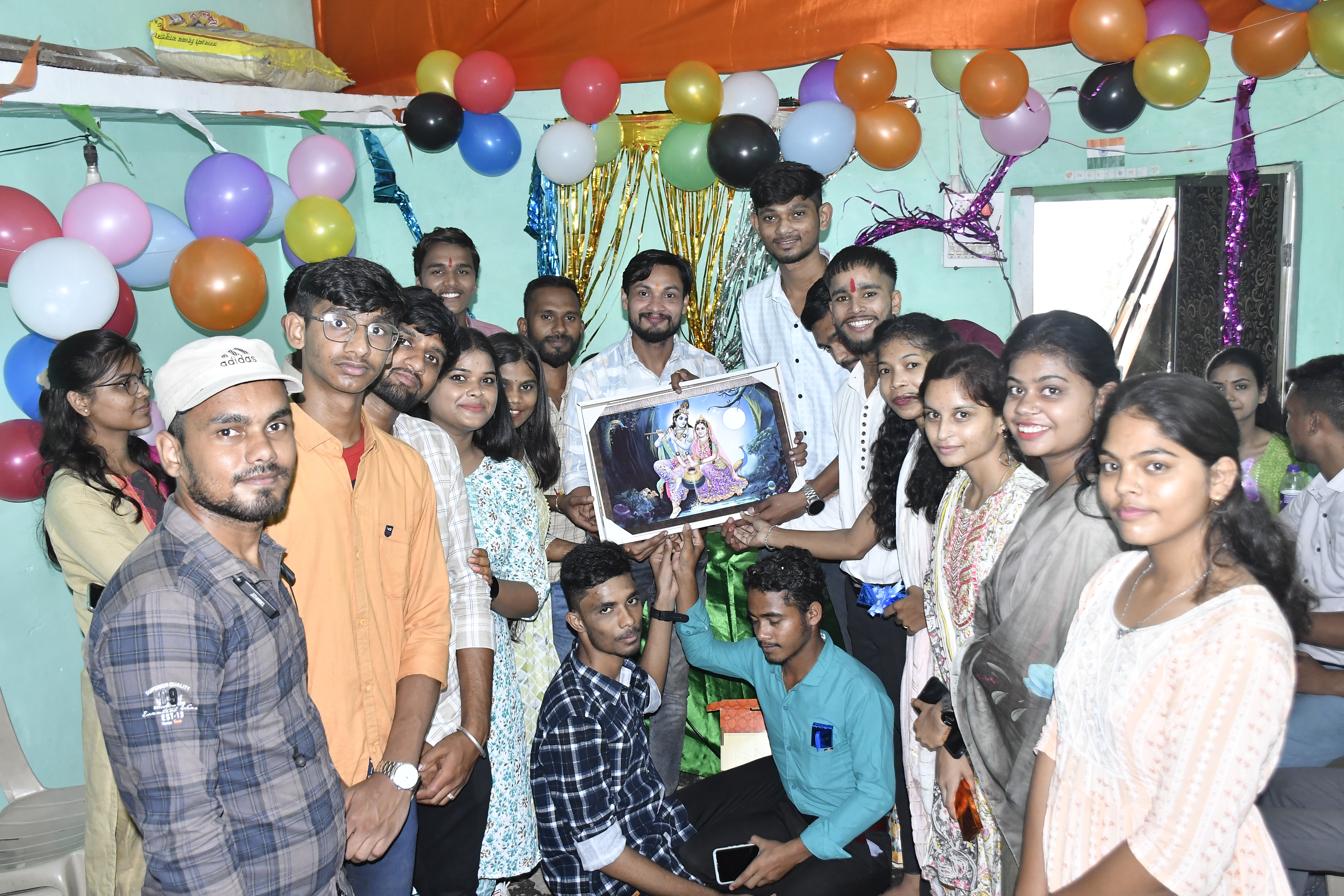 Team working in a modern office